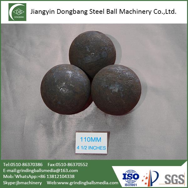 60mm Forged Balls For Gold Ore Mine Mineral Processing