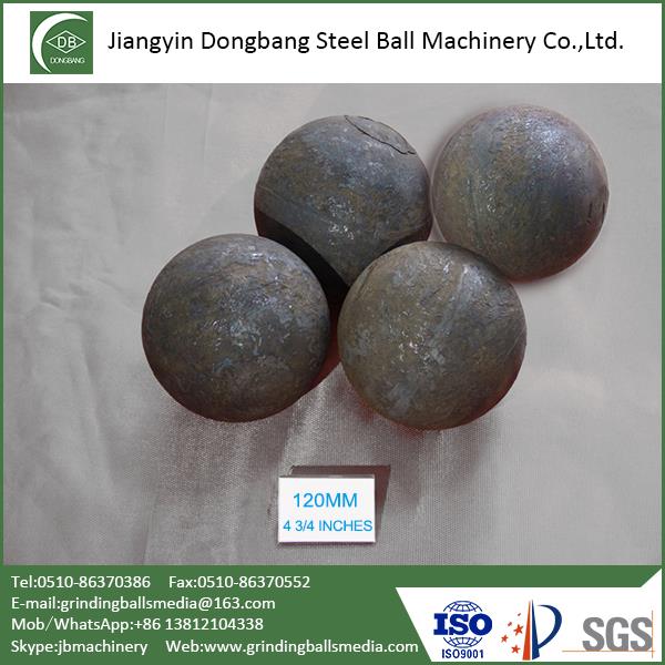 60mm Forged Balls For Gold Ore Mine Mineral Processing